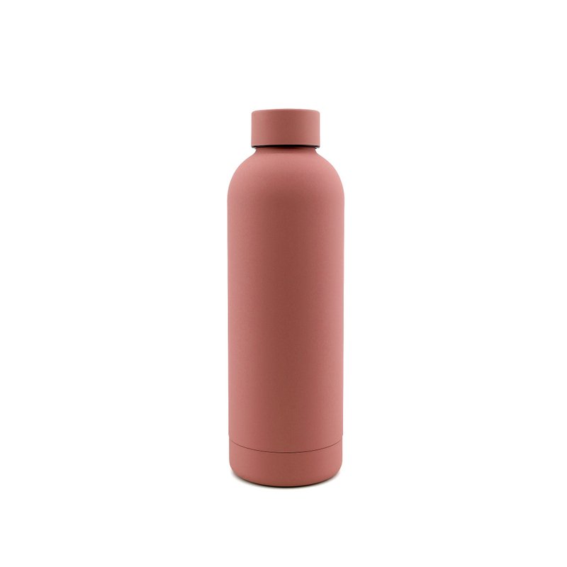 冷熱保溫瓶 隨行杯-煙燻玫瑰  (500ml) - 保溫瓶/保溫杯 - 其他材質 