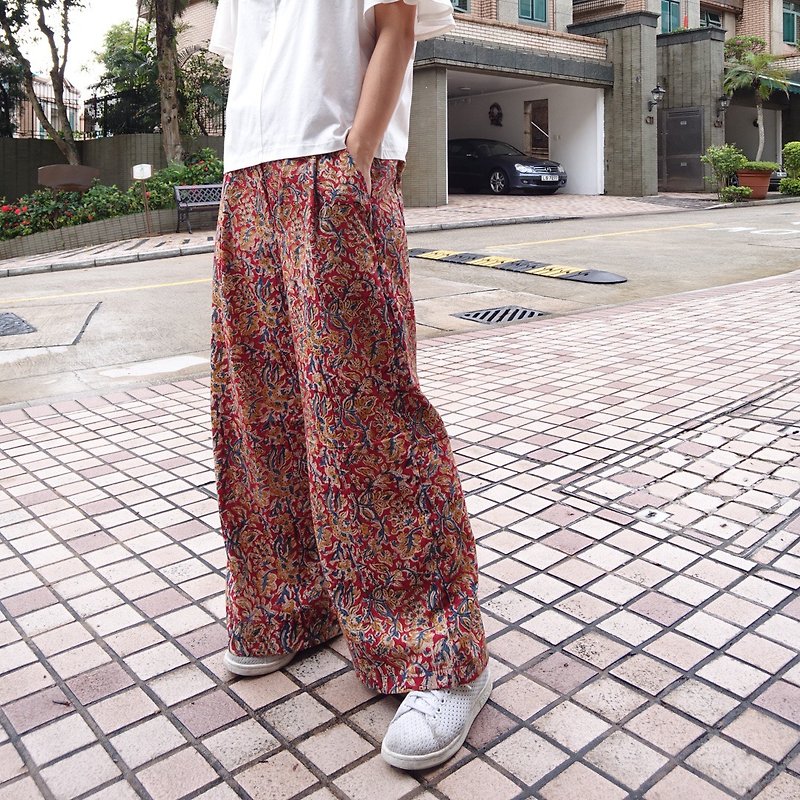 Woman pants - Women's Pants - Cotton & Hemp Multicolor