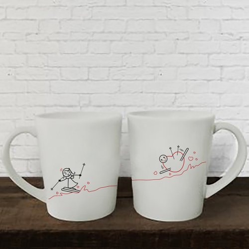 Handmade ceramic mug with witch cat design and a super cute magic broom -  Shop cher's pottery Mugs - Pinkoi