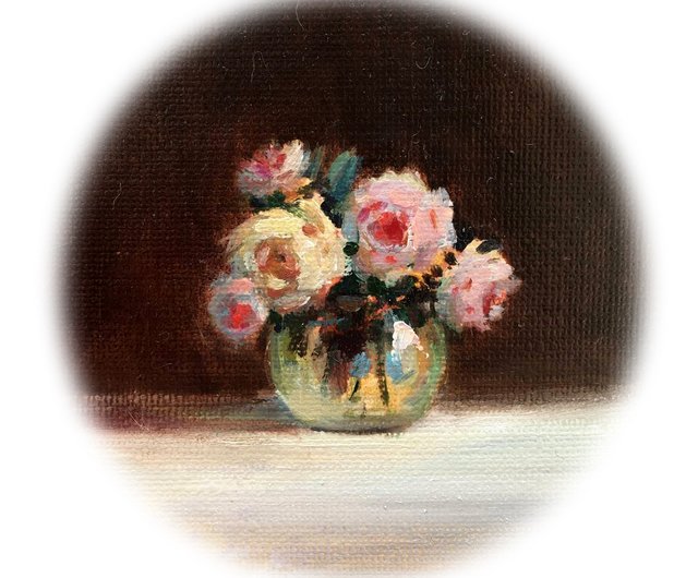 静物画 花瓶の花 絵画 アンティーク（ガストン セビール 「花と