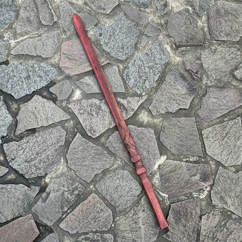 我販劍　魔劍　紫霞　藝術木劍　運動太極劍　中國劍　木刀　妖刀 - 擺飾/家飾品 - 木頭 紫色
