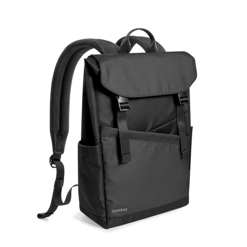 Tomtoc Business Collection• Geometric Backpack,Graphite Black - Backpacks - Polyester Black