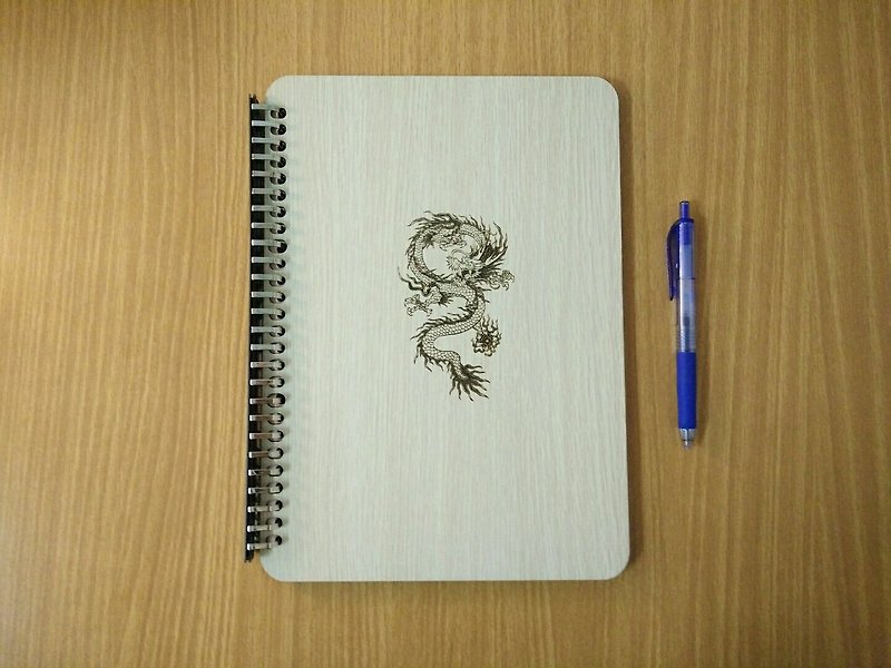 [Teacher’s Day Gift] B5 two-leaf 26-hole notebook─Long - สมุดบันทึก/สมุดปฏิทิน - ไม้ สีนำ้ตาล