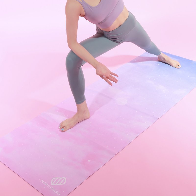 YOGA TRAVEL MAT - MOON RISE - Yoga Mats - Eco-Friendly Materials Multicolor