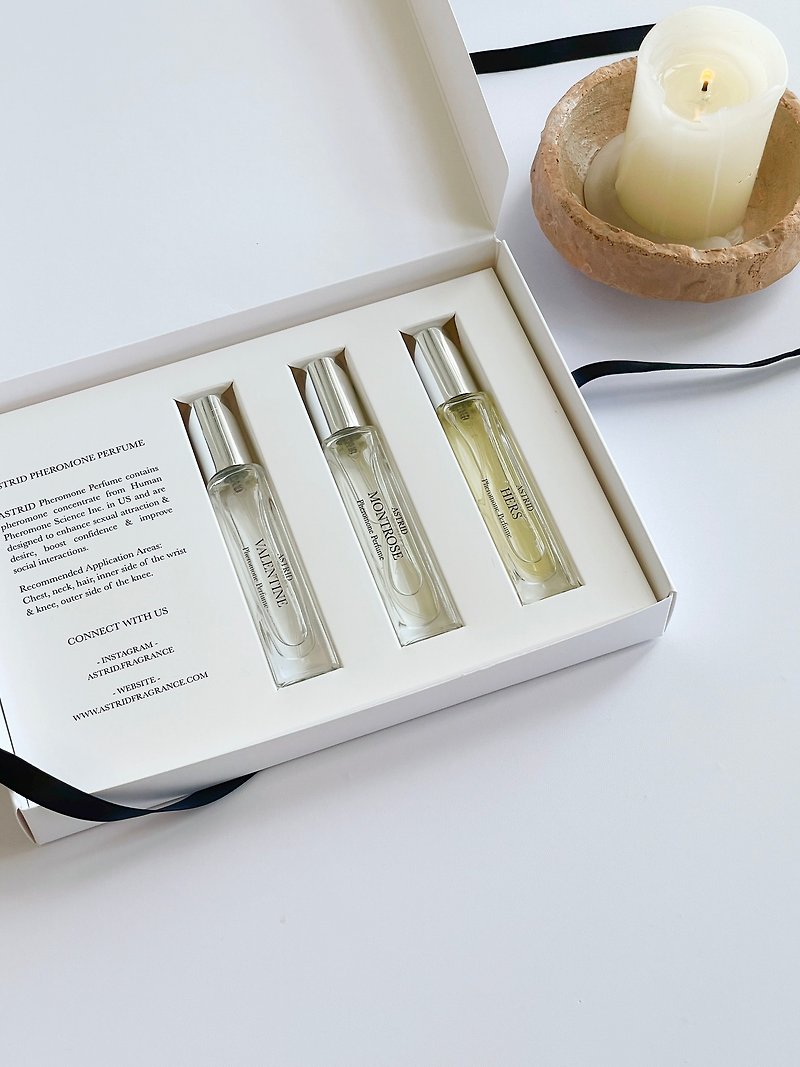 ASTRID Pheromone Perfume Discovery Set - Perfumes & Balms - Paper White