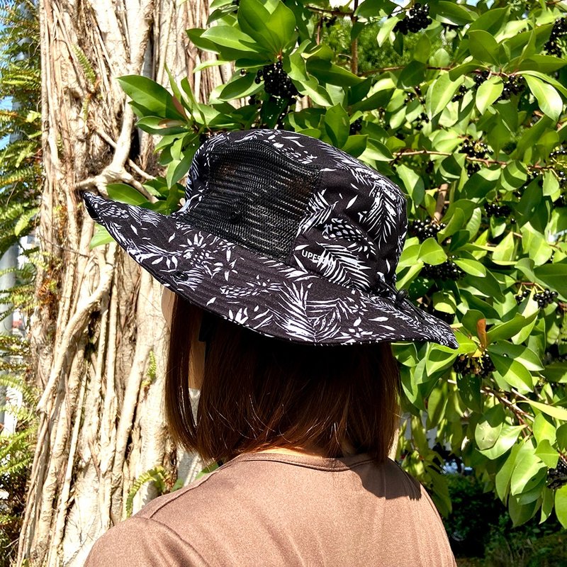 【TAVARUA】Bucket hat diving hat surfing hat TM1005 pine cone black - Fitness Accessories - Polyester Multicolor