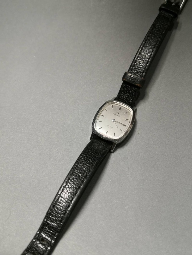 OMEGA 歐米茄 De Ville 碟飛系列1980s/石英錶/仕女表 - 女錶 - 其他金屬 銀色