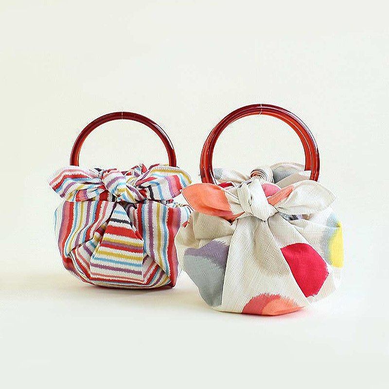 Furoshiki Medium 68-70cm Single Item (Furoshiki Musubi Eco Bag) - อื่นๆ - ผ้าฝ้าย/ผ้าลินิน สึชมพู