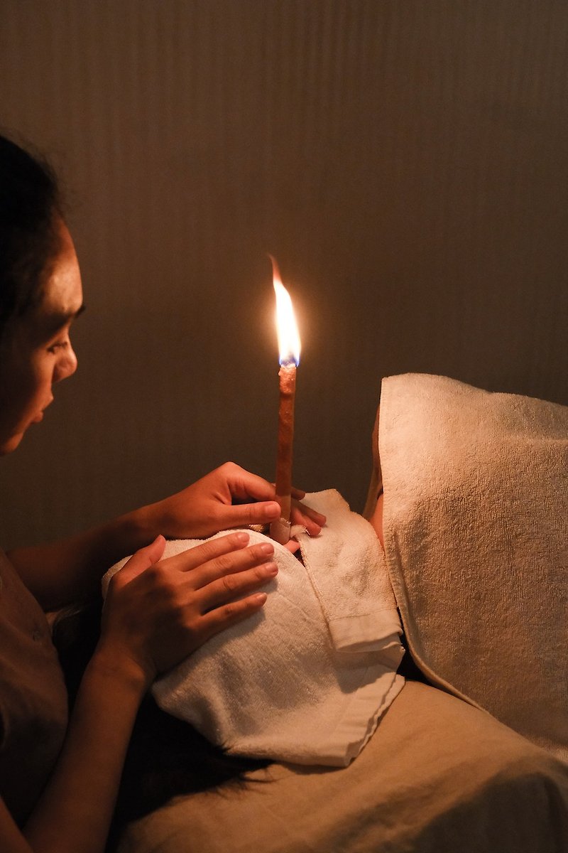 Ear candling intracranial decontamination process - Candles/Fragrances - Other Materials 