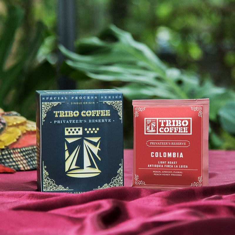 哥倫比亞 蜜桃樂園 水蜜桃蜜處理 淺焙濾掛式咖啡(5入 /10入盒裝) - 咖啡/咖啡豆 - 其他材質 