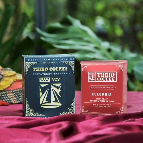 TRIBO COFFEE 哥倫比亞 蜜桃樂園 水蜜桃蜜處理 淺焙濾掛式咖啡(5入 /10入盒裝)