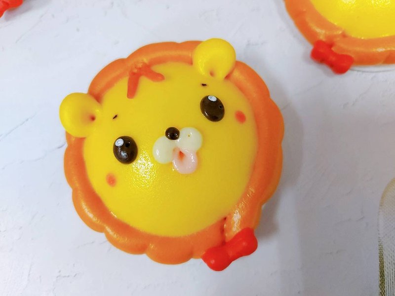 Cheerful 幸福手創 可愛小萌獅  獅子造型饅頭 收涎饅頭慶生饅頭 - 麵包/吐司 - 新鮮食材 