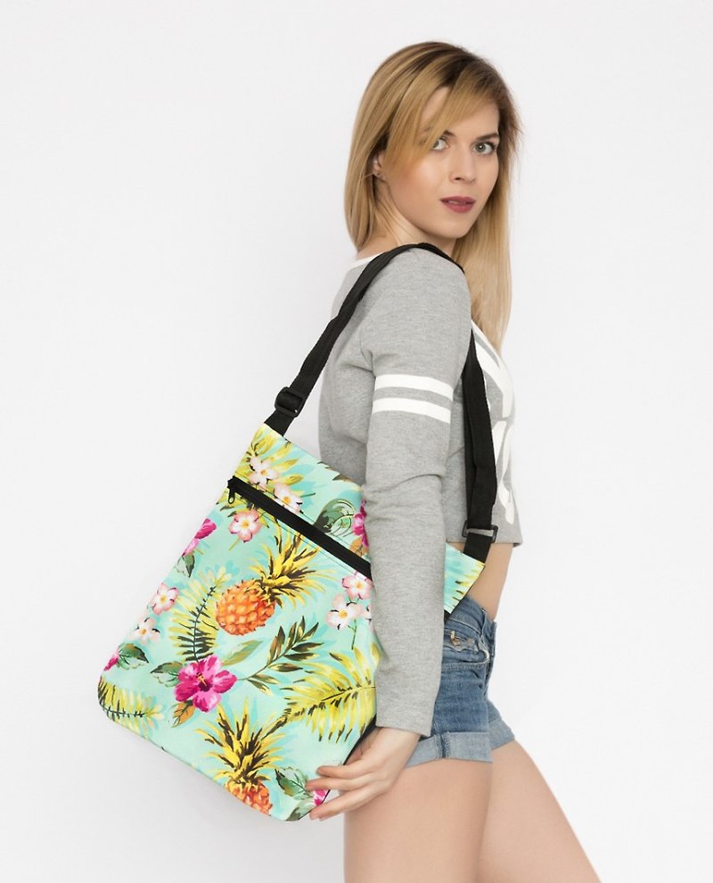 Bertoni Bag Joy - Pineapple - Messenger Bags & Sling Bags - Polyester Multicolor