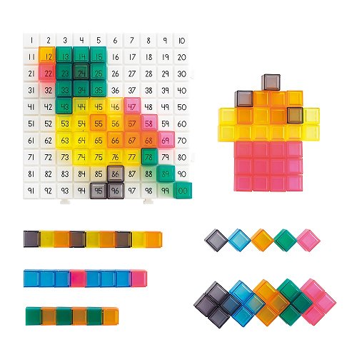 Edx 艾迪客 - 台灣製兒童玩具 魔法百格板-圖像密碼 (19612) 生日禮物 新年禮物 兒童益智玩具
