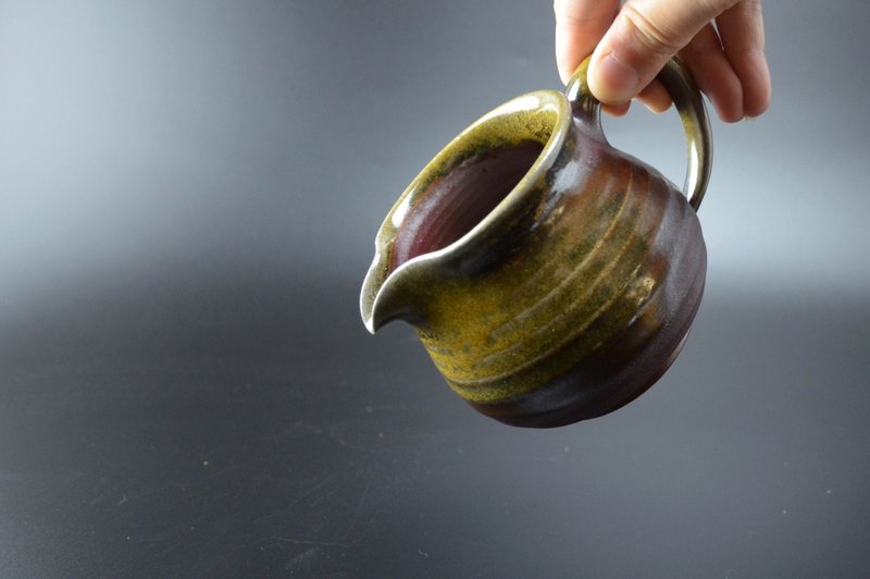 柴燒正把茶海 - 花瓶/花器 - 陶 