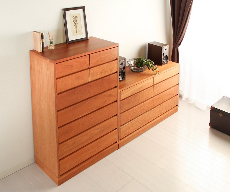 Asahikawa Furniture Early Times Alpha Eterno High Chest N - Wardrobes & Shoe Cabinets - Wood Brown