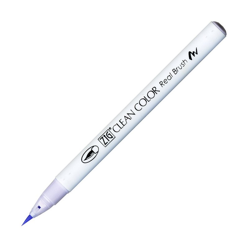 【Kuretake 日本吳竹】ZIG 彩繪毛筆 English Lavender - 其他書寫用具 - 塑膠 多色
