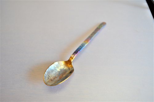 titanium spoon・チタンスプーン・１２３ミリ - ショップ ねこへい工房