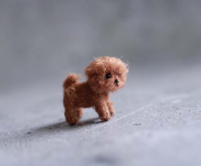 17758 Dollhouse Miniature Scruffy Dog 