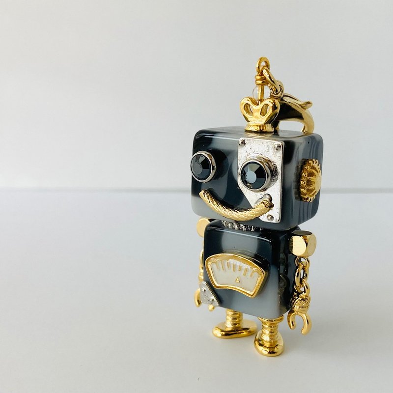 【Robot　Accessories】ロボットチャーム  158 - 吊飾/掛飾 - 塑膠 黑色