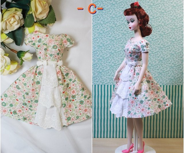 シルクストンバービーの人形ドレス レプリカバービー - ショップ MooL