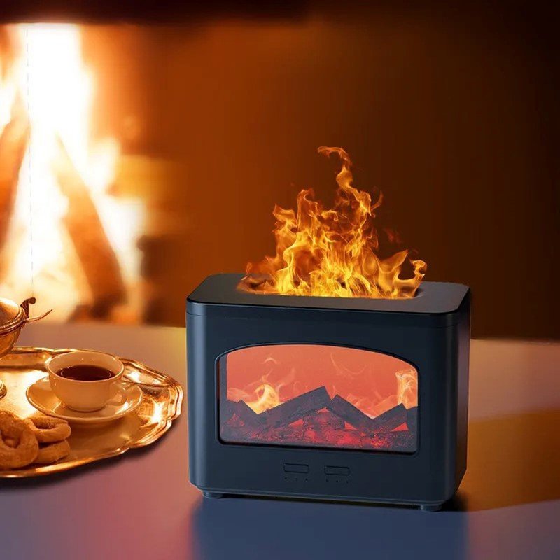 【品菲特PINFIS】火爐香氛機 (贈法國有機甜橙精油10ml) - 香薰/精油/線香 - 塑膠 黑色