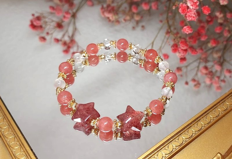 [Stone Stone] Natural Crystal Bracelet DIY Bracelet Design - Customized Gift - Bracelets - Crystal 