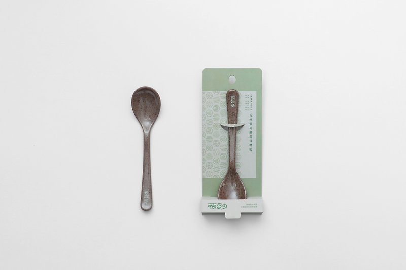 Green rattan spoon - Cutlery & Flatware - Eco-Friendly Materials 