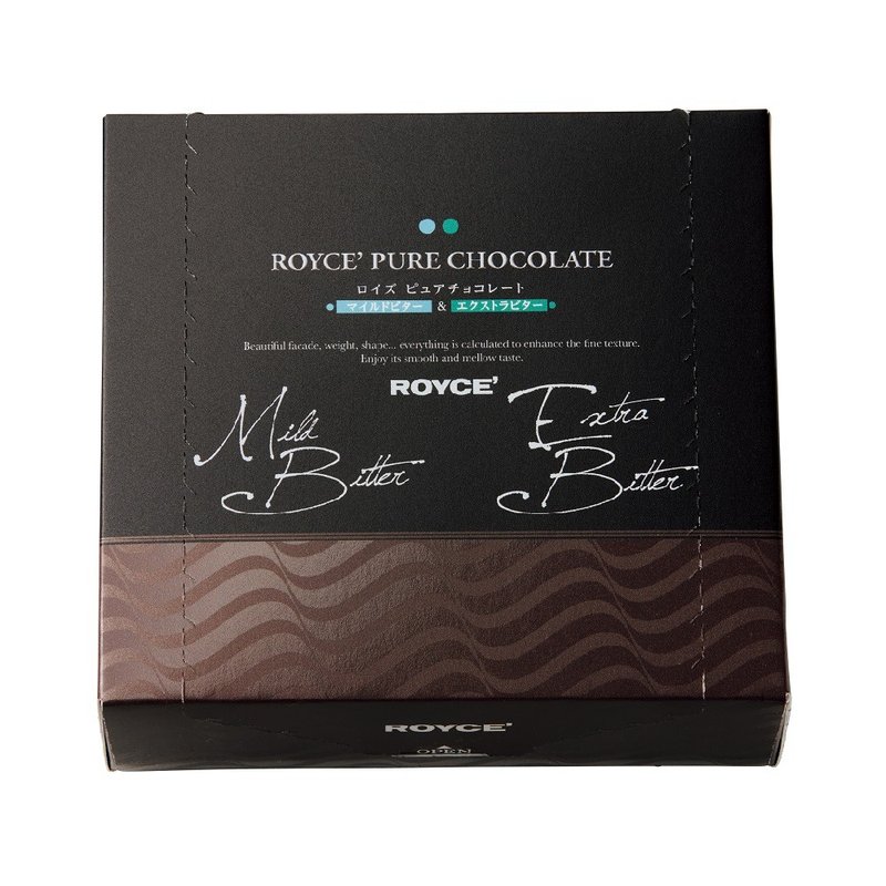 ROYCE' 醇巧克力 苦味黑巧克力 20入 + 特濃苦味黑巧克力 20入 - 零食/點心 - 新鮮食材 