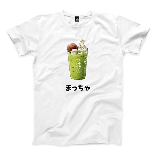 ViewFinder 抹茶控 - 白 - 中性版T恤