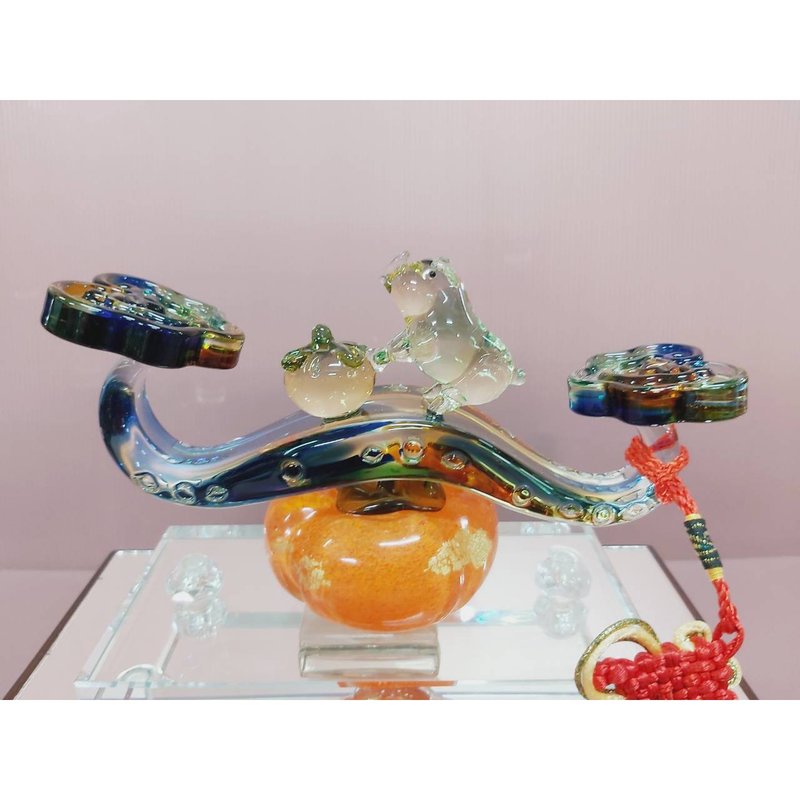 琉璃 諸事如意 開幕禮物 升遷送禮 退休禮物 新居送禮 喬遷禮物 - 其他 - 其他材質 金色
