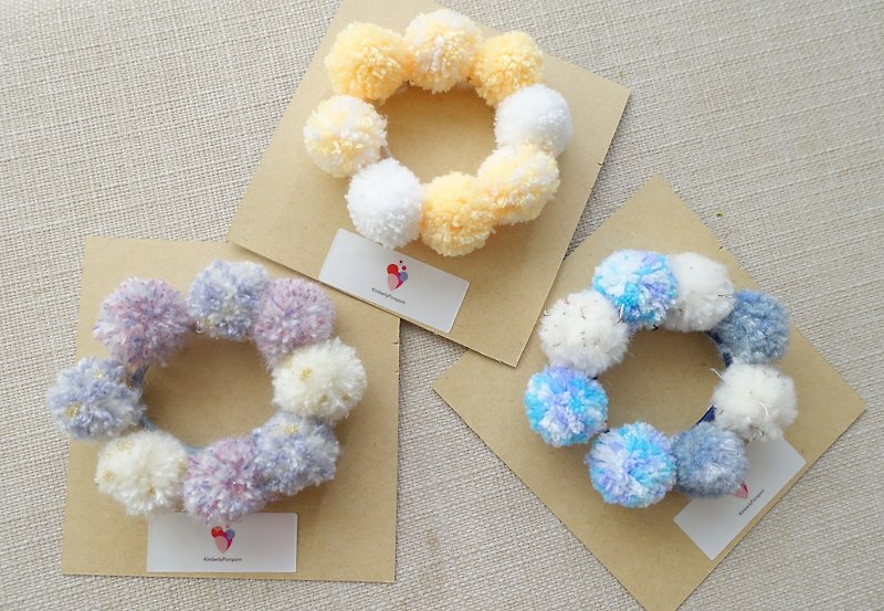 Various flavors of Botti donuts/hair ties/hair accessories - Headbands - Other Materials Pink