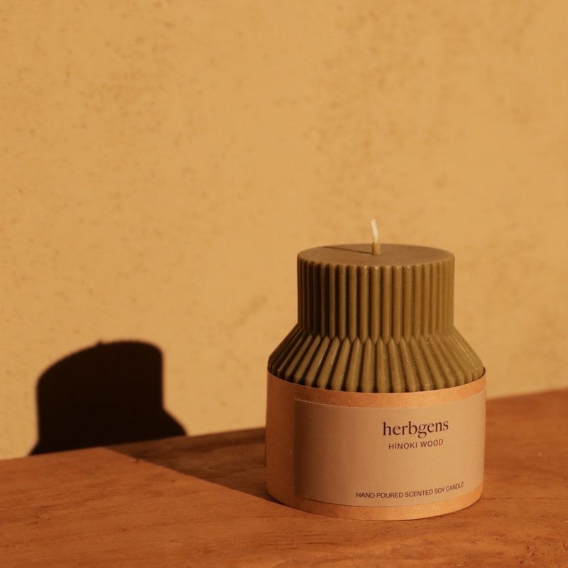 Herbgens 天然、有香味且寵物友善的蠟燭 Shape #1, 214g - 香氛蠟燭/燭台 - 環保材質 