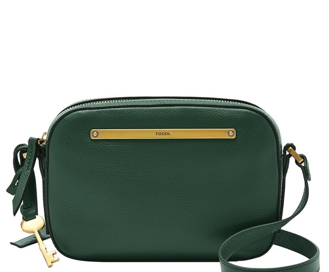 Camera Bag in Midnight Green