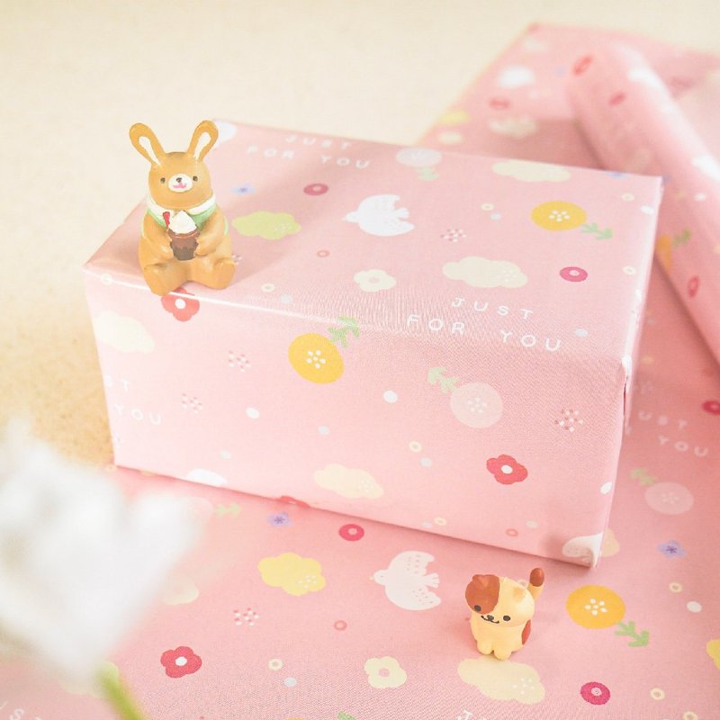 小清新 - 包裝紙(2K)。JW-109。送禮裝飾 - 禮物盒/包裝盒 - 紙 