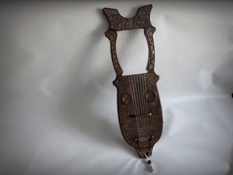 Cernunnos Kravik Lyre - 吉他/樂器 - 木頭 咖啡色