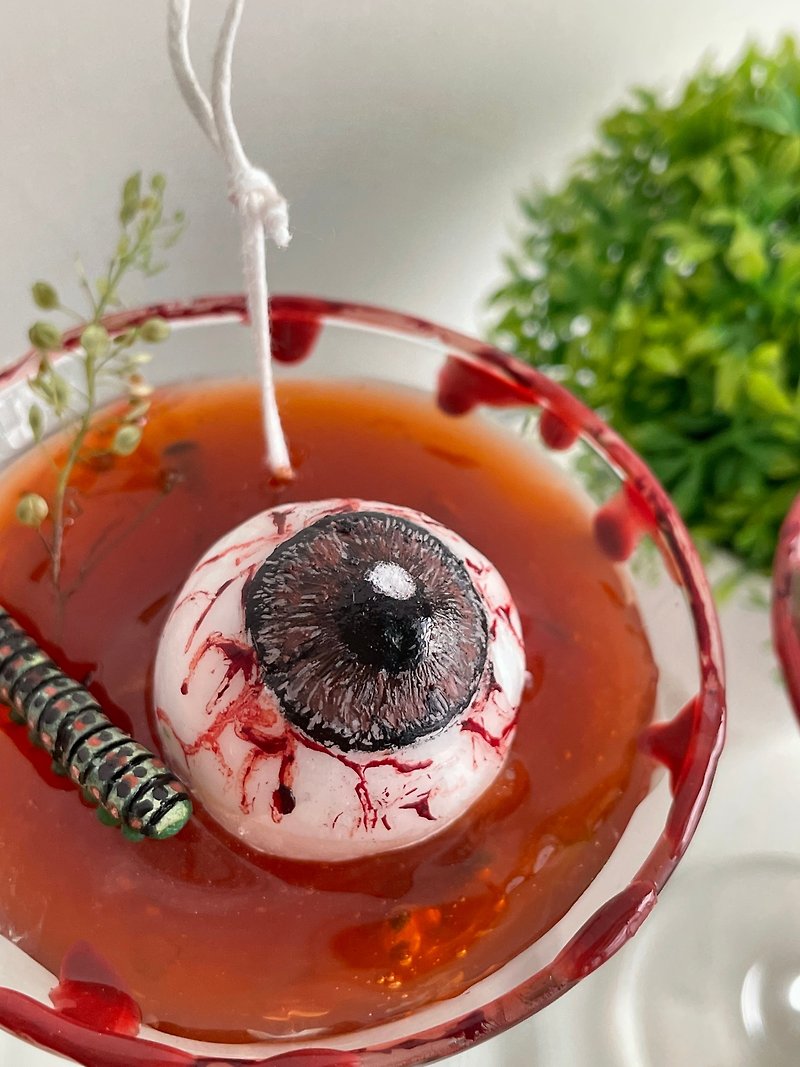 Bloody Mary eyeball candle - เทียน/เชิงเทียน - ขี้ผึ้ง 