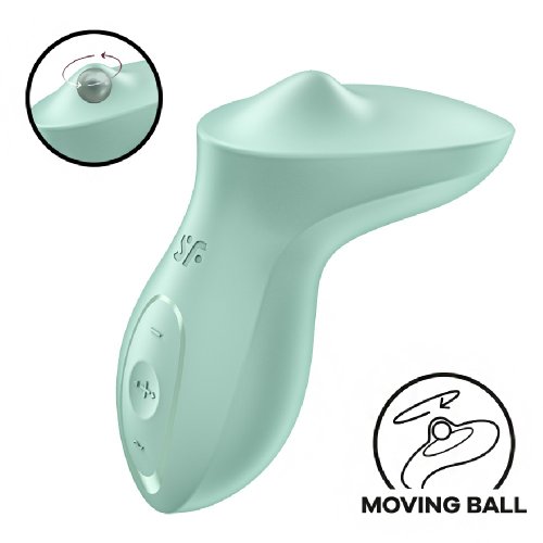 Satisfyer 德國 Satisfyer Exciterrr 滾珠震動按摩器-粉綠