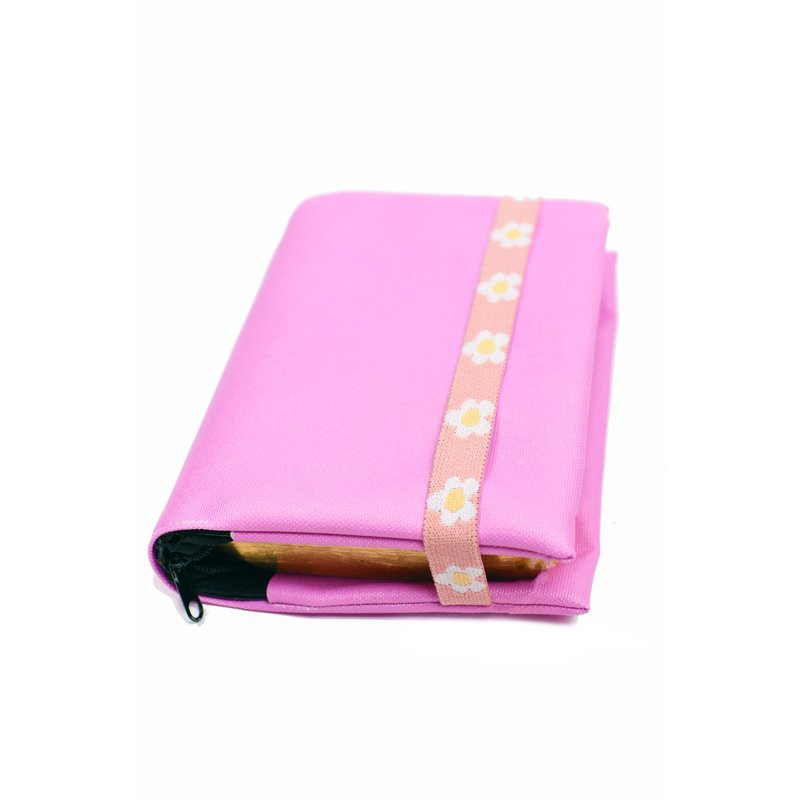 Miss Pink. Customized Bible Cover / Customized Book Cover - ปกหนังสือ - วัสดุกันนำ้ สึชมพู