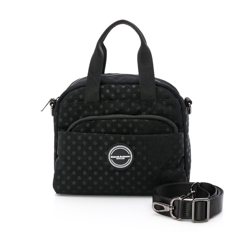 [Kim Anderson] Polka Lightweight Casual 2Way Side Bag - Classic Black - Messenger Bags & Sling Bags - Nylon Black