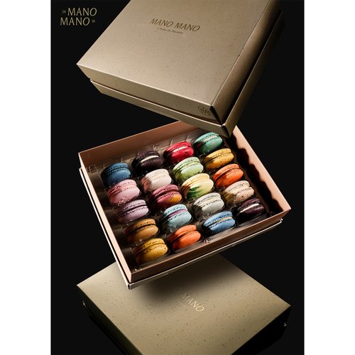 MANO MANO 經典手工馬卡龍禮盒 | 20入