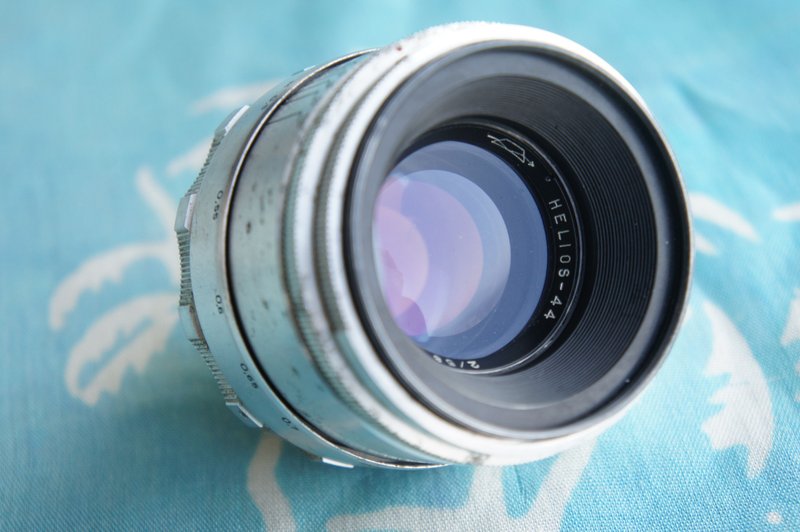 Helios-44 58mm f/2 lens for M39 Zenit WHITE! 8 BLADES - 相機/拍立得/底片相機 - 其他材質 
