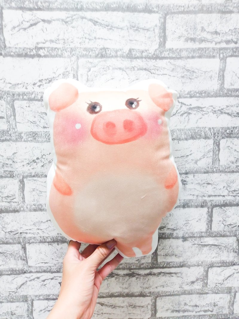 Pig pillow/cushion - Stickers - Paper Pink