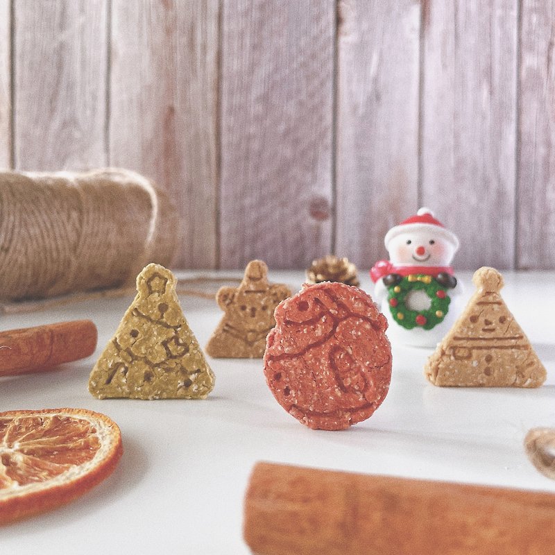 [Sweet Your Bite] Natural Pet Snacks-Christmas Limited Comprehensive Biscuits - ขนมคบเคี้ยว - อาหารสด 