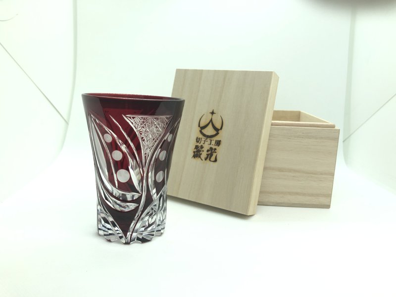 ストリームタンブラー - 玻璃杯 - 玻璃 紅色