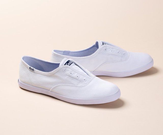 Opening Celebration KEDS CHILLAX classic washed twill casual white shoes 9191W130032 Shop keds Women s Casual Shoes Pinkoi