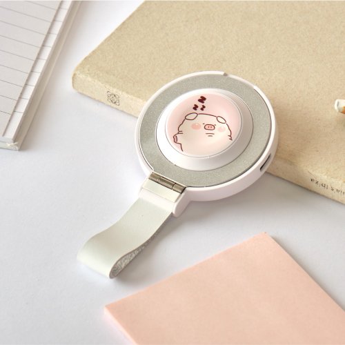TOYSELECT 胖才可愛愛睏肉呆15W二合一磁吸支架無線充電器(手機+Watch)