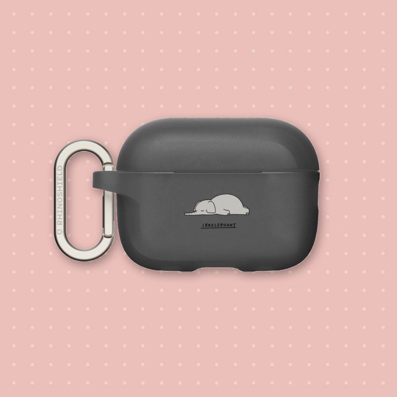 Airpods系列 防摔保護殼(含扣環)∣ilovedoodle系列/大象 - AirPods/耳機保護套 - 塑膠 多色