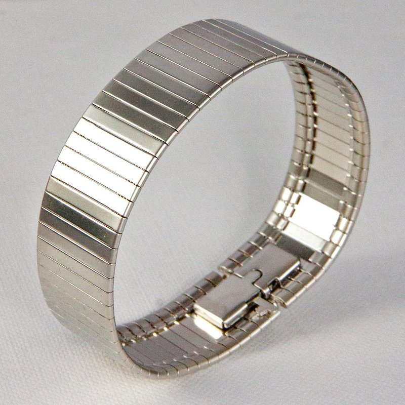 Concise Series—Mesh Eye Bracelet—Silver - Bracelets - Other Metals Silver