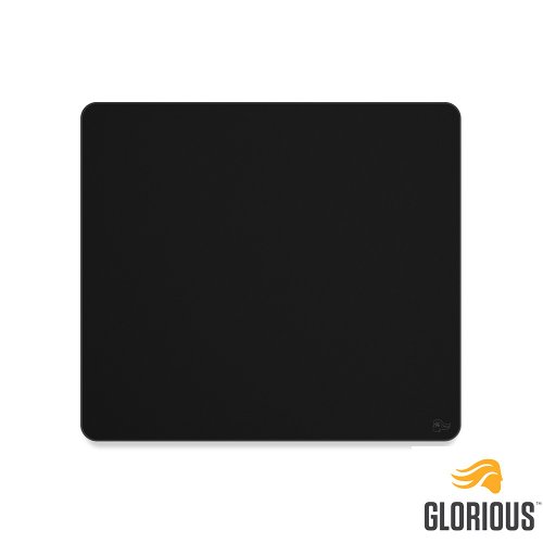 Glorious Stealth Black Cloth Mouse Pad - XL Extra Thick - Shop